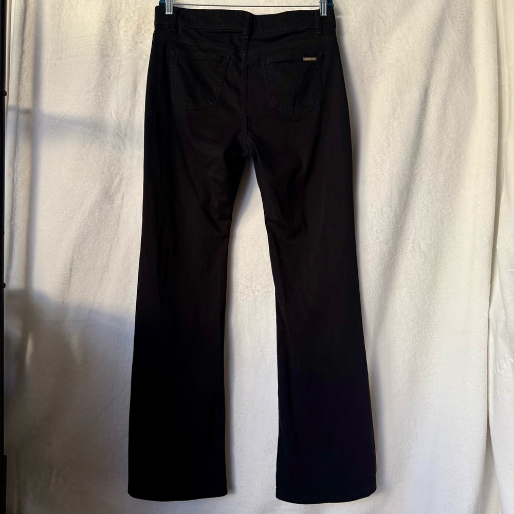 MICHAEL Michael Kors Selma Black Flare Patch Pocket Jeans - Picture 4 of 9